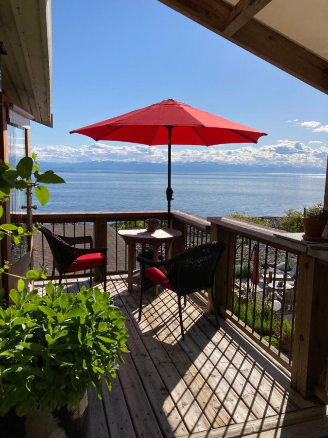 Blitz Beach House Oceanside Suite Powell River Exterior foto