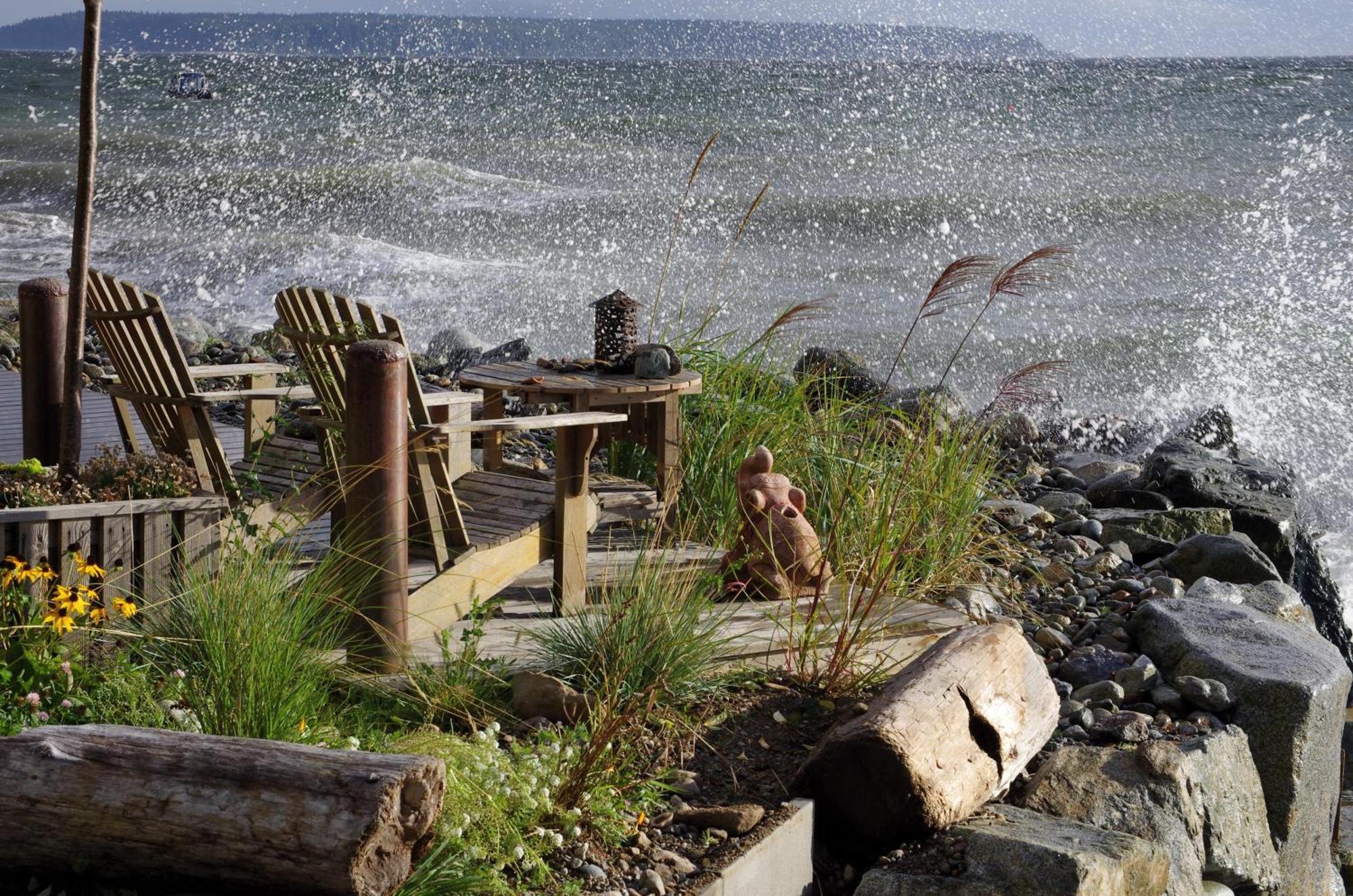 Blitz Beach House Oceanside Suite Powell River Exterior foto